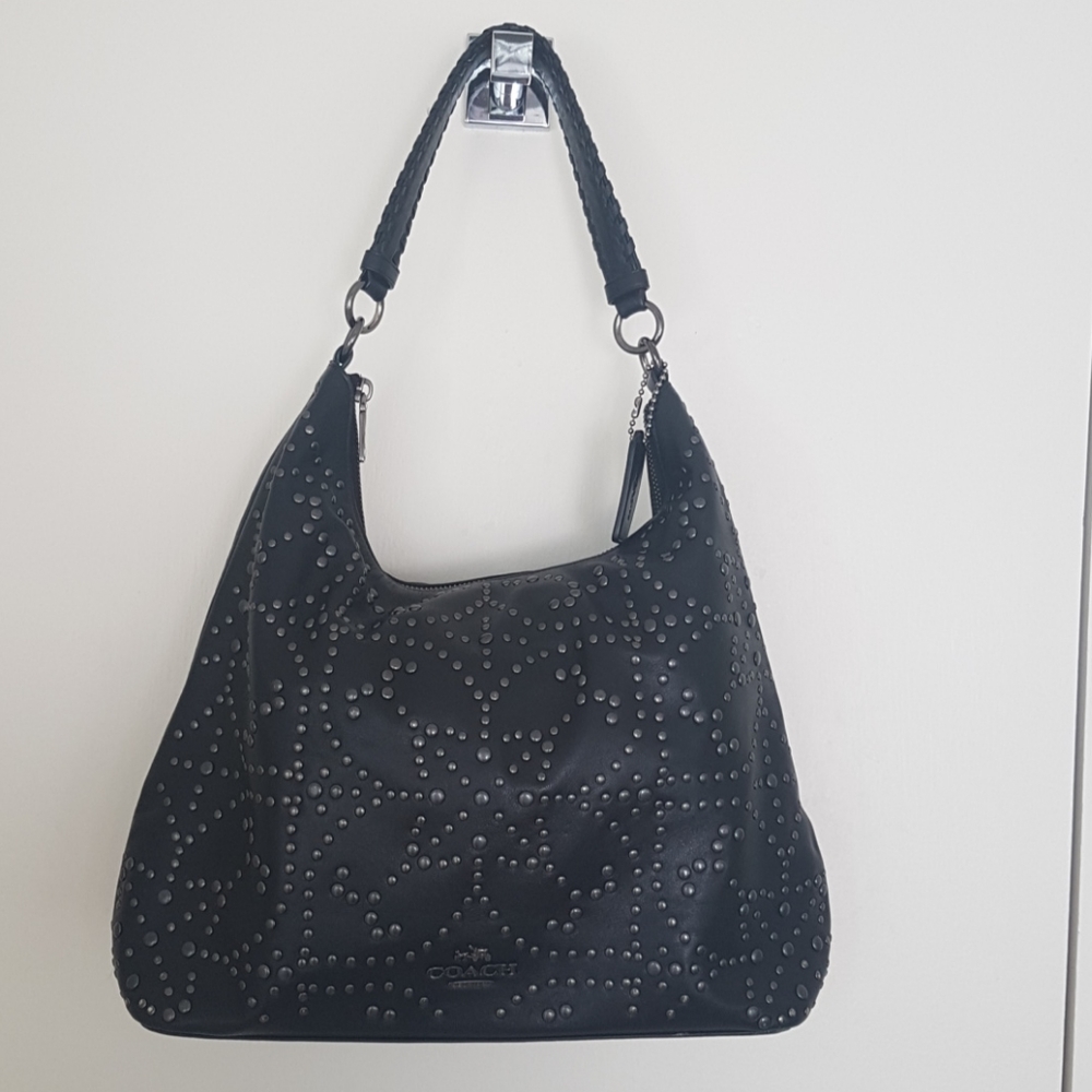 Coach Studded Hobo